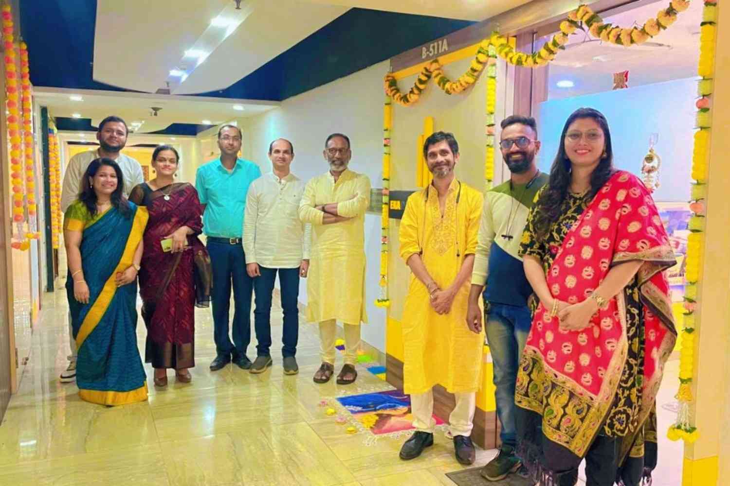 Diwali Celebrations At Eka Infra