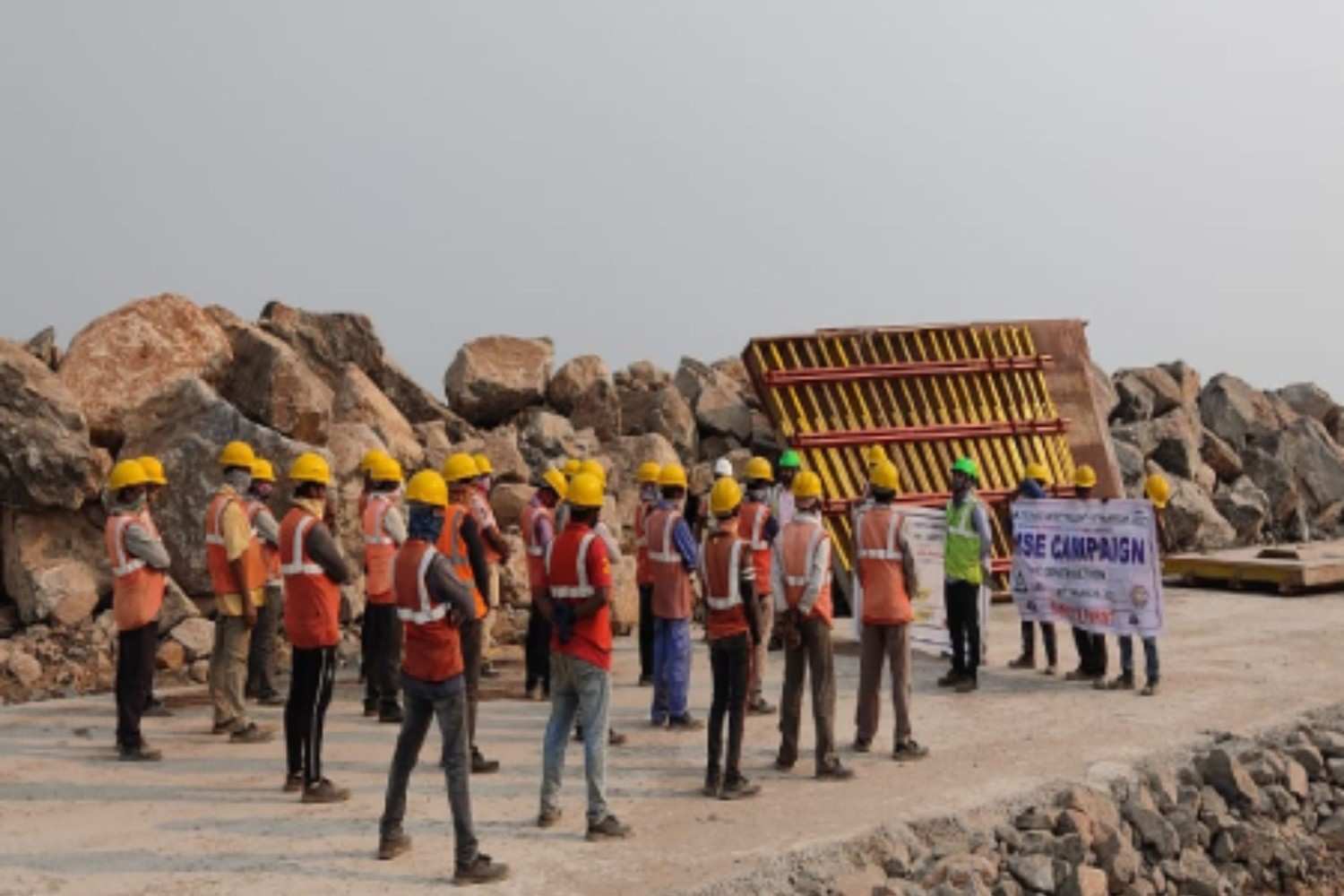 National Safety Week Celebration at Eka Infra Head Office