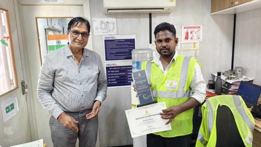 Employee of the Year - Manoharan M (Projects)