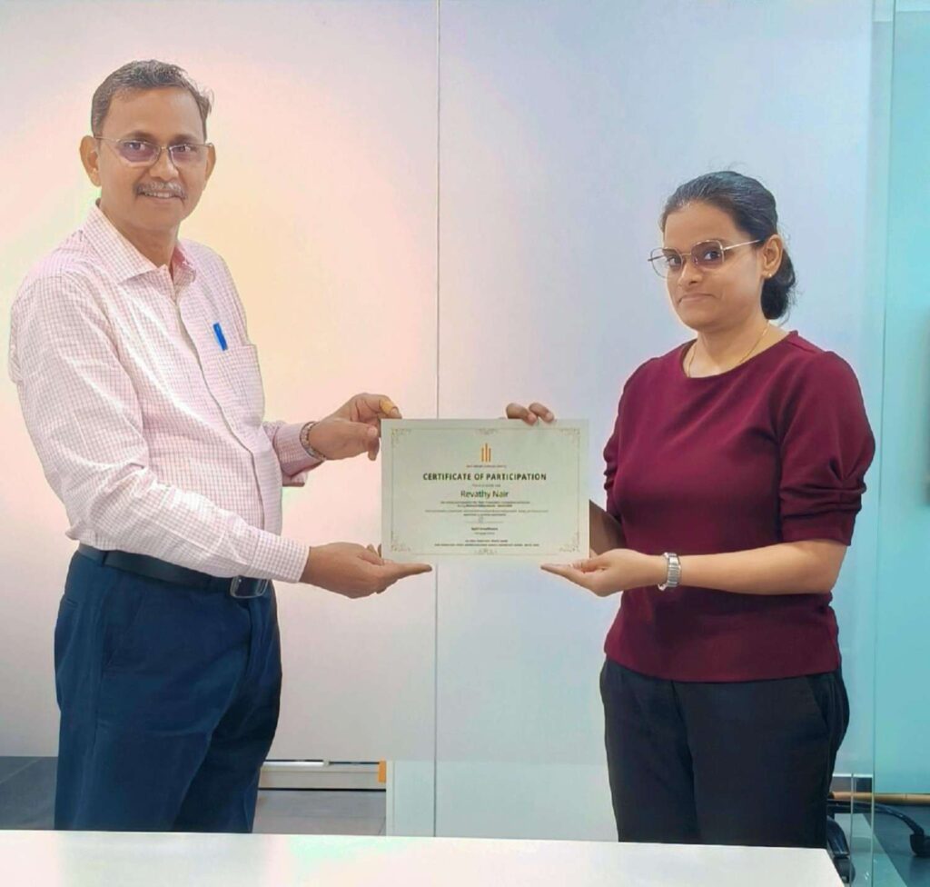 Employee of the Year - Revathy Nair